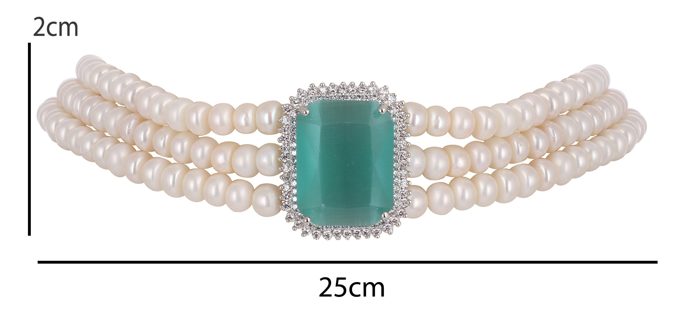 Real Natural Fresh Water Pearls Choker Set For Women With Certificate(D.No CKR106)