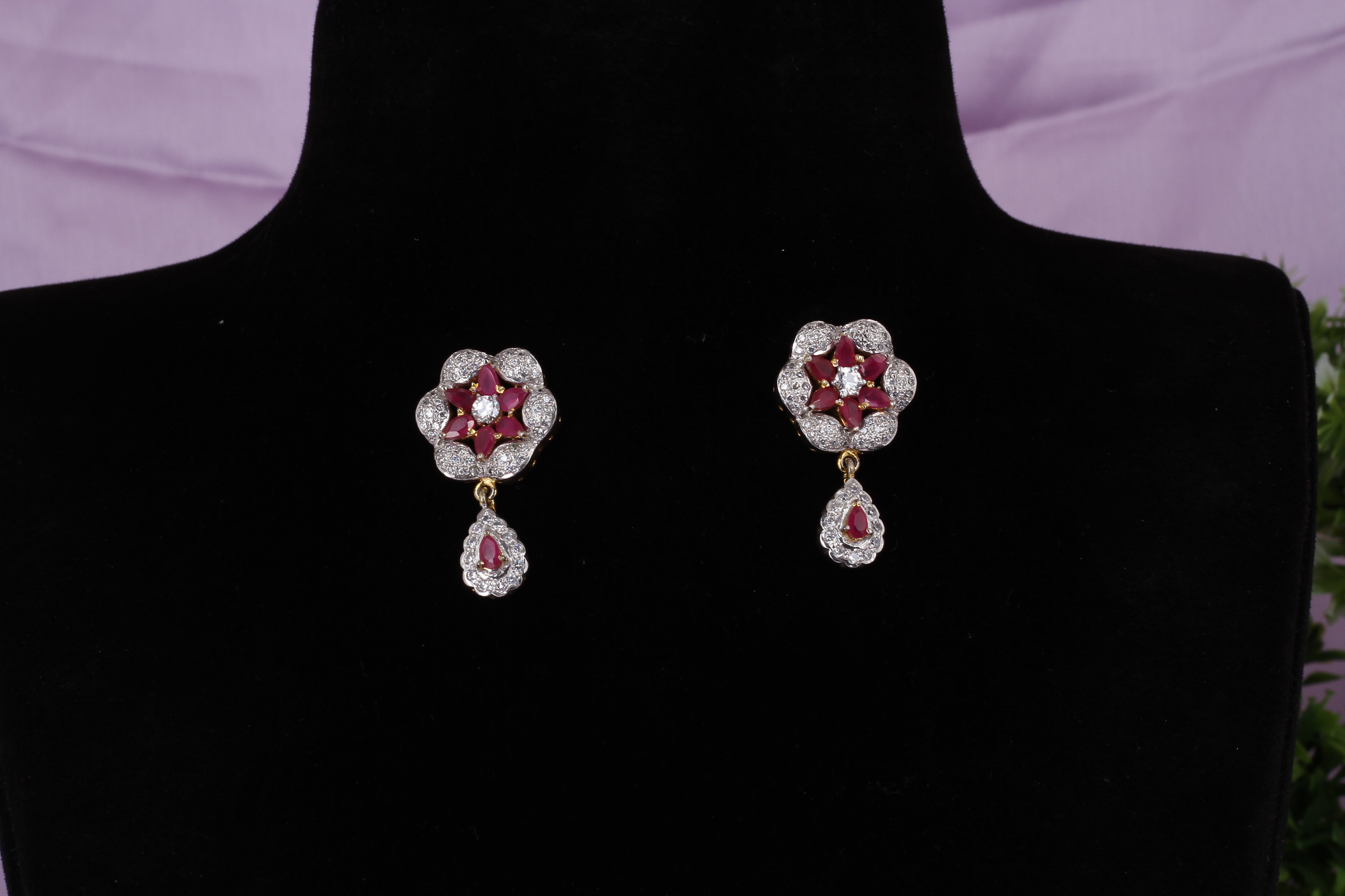Real Natural Fresh Water Pearls Choker Set With Certificate(D.No CKR592)