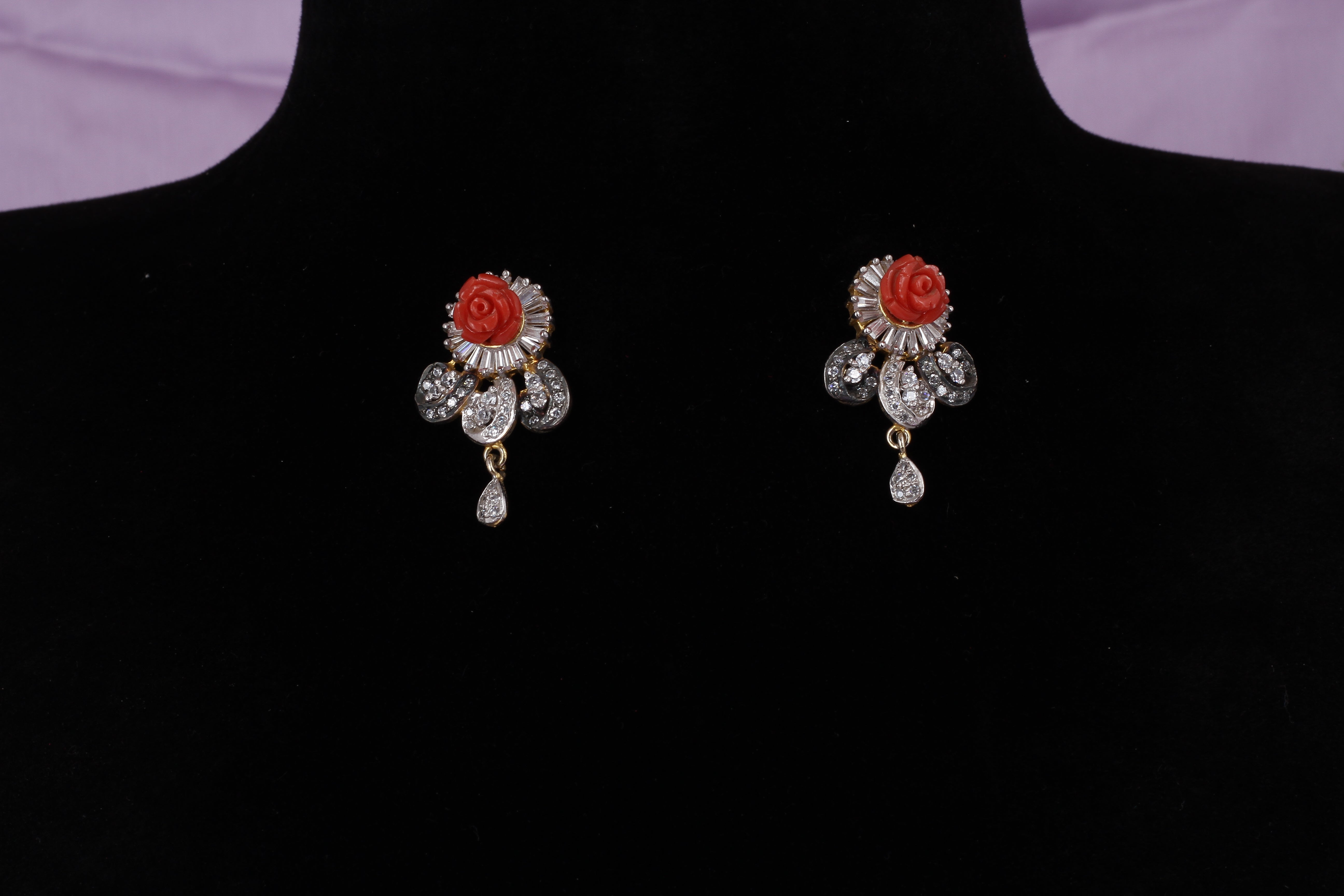 Real Natural Fresh Water Pearls Choker Set With Certificate(D.No CKR595)