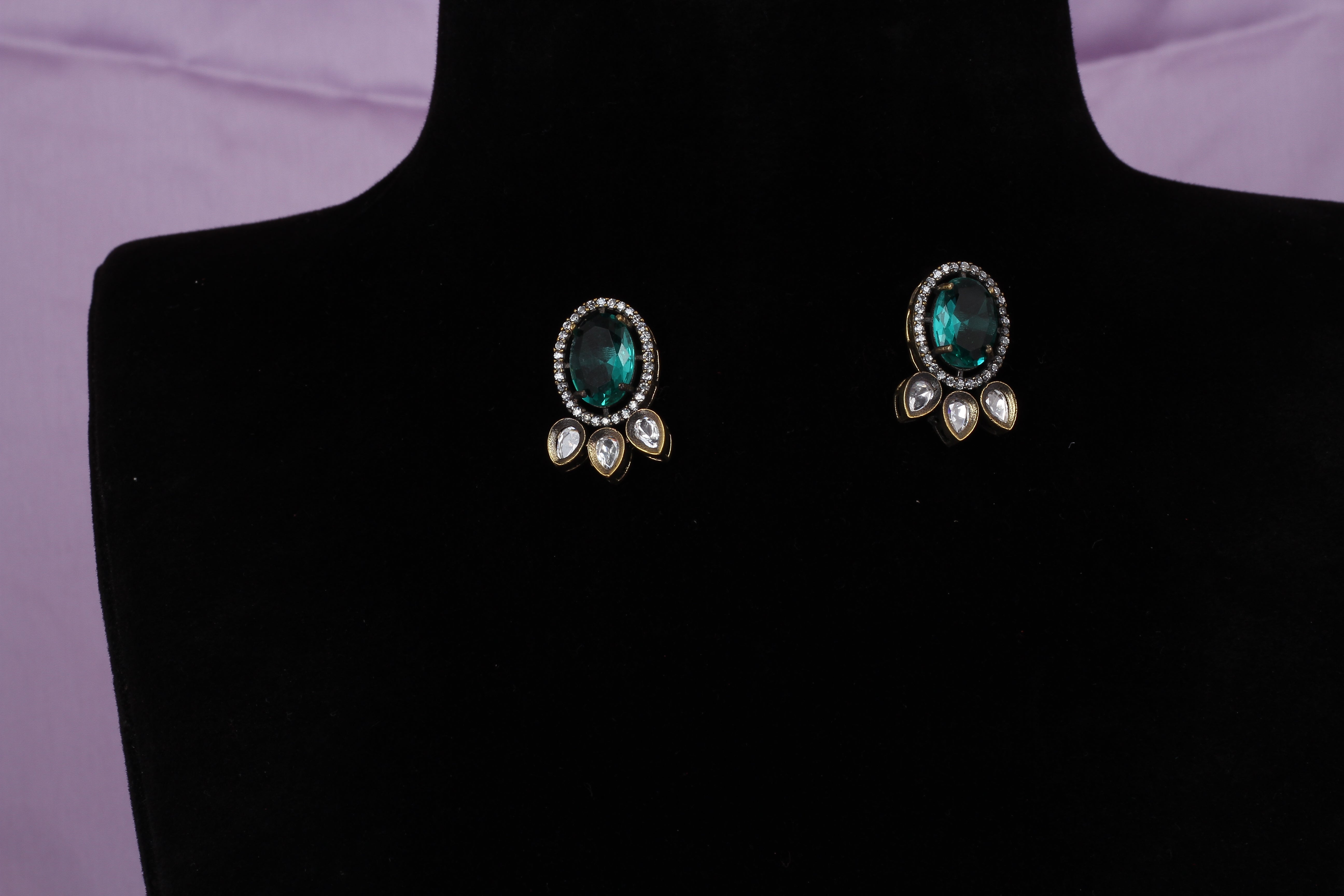 Real Natural Fresh Water Pearls Choker Set With Certificate(D.No CKR598)