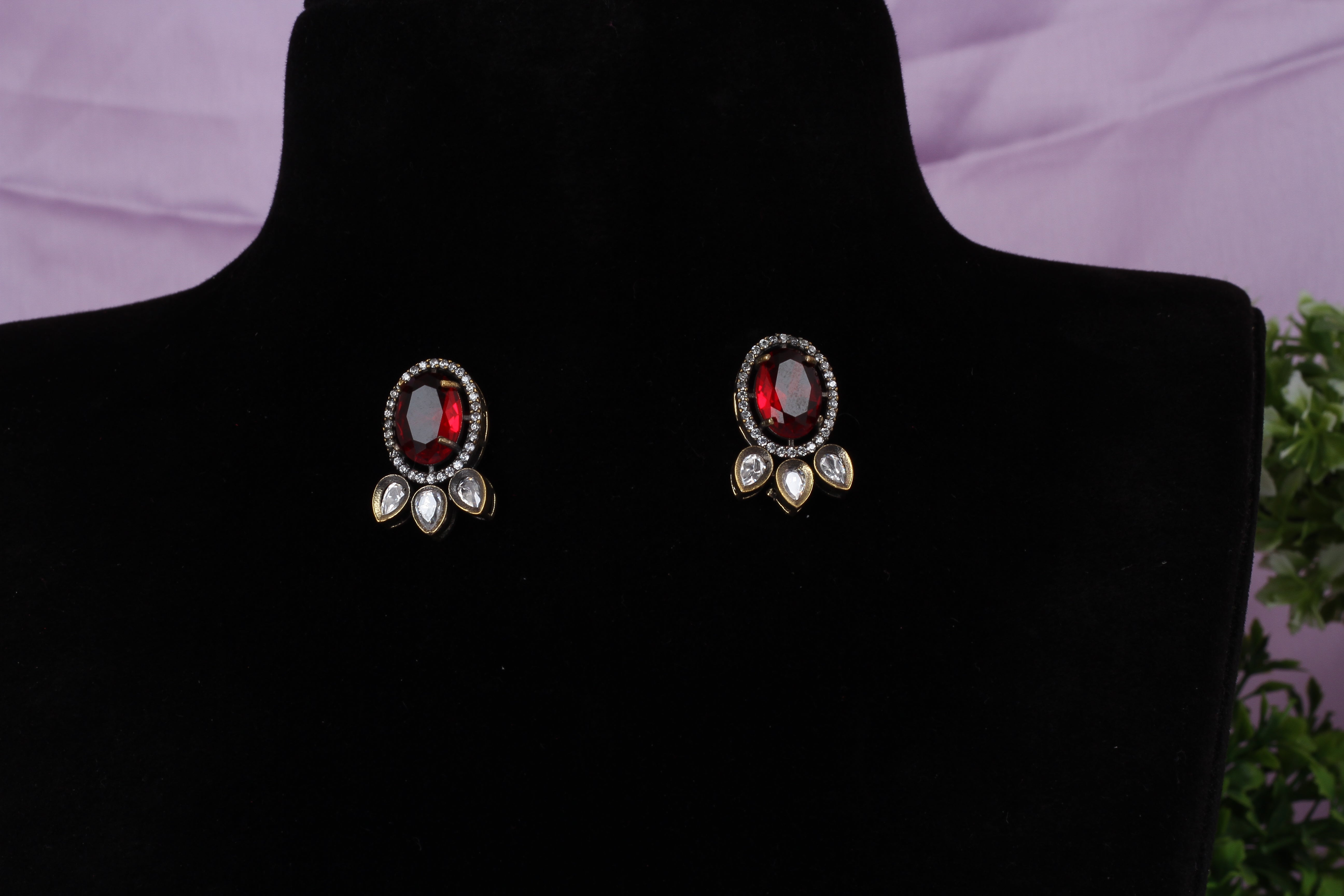 Real Natural Fresh Water Pearls Choker Set With Certificate(D.No CKR603)