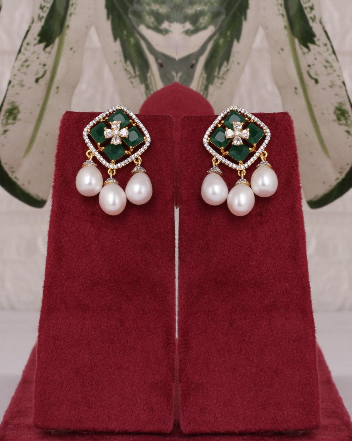 Exclusive Real Natural Fresh Water Pearls Choker Set With Certificate(D.No CKR745)