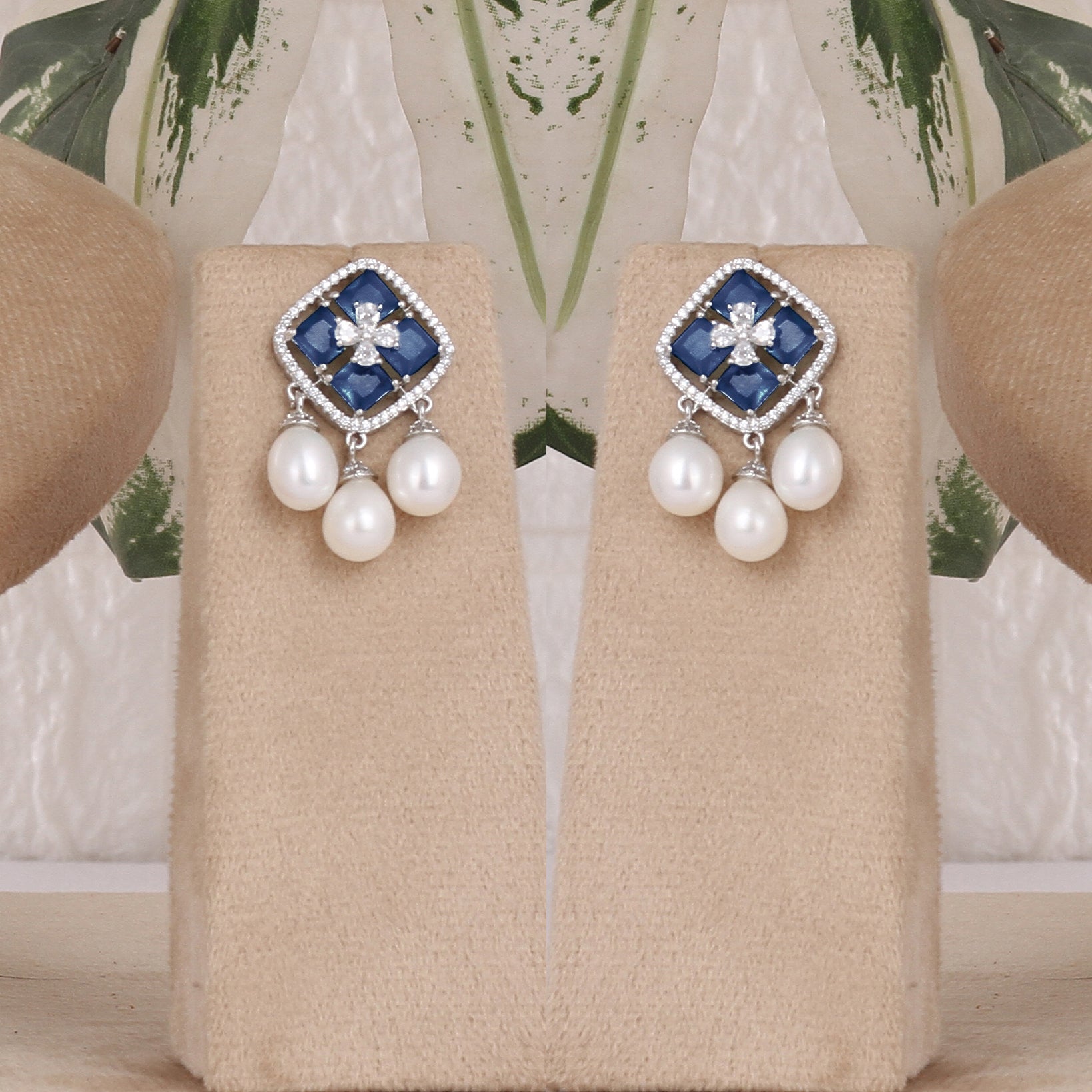Exclusive Real Natural Fresh Water Pearls Choker Set With Certificate(D.No CKR751)