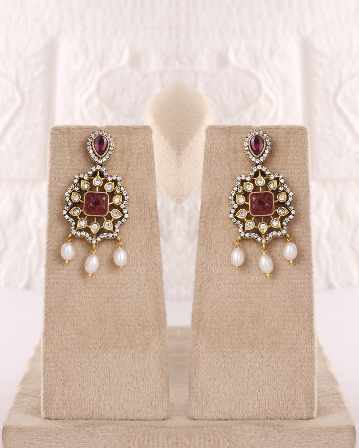 Exclusive Real Natural Fresh Water Pearls Choker Set With Certificate(D.No CKR839)