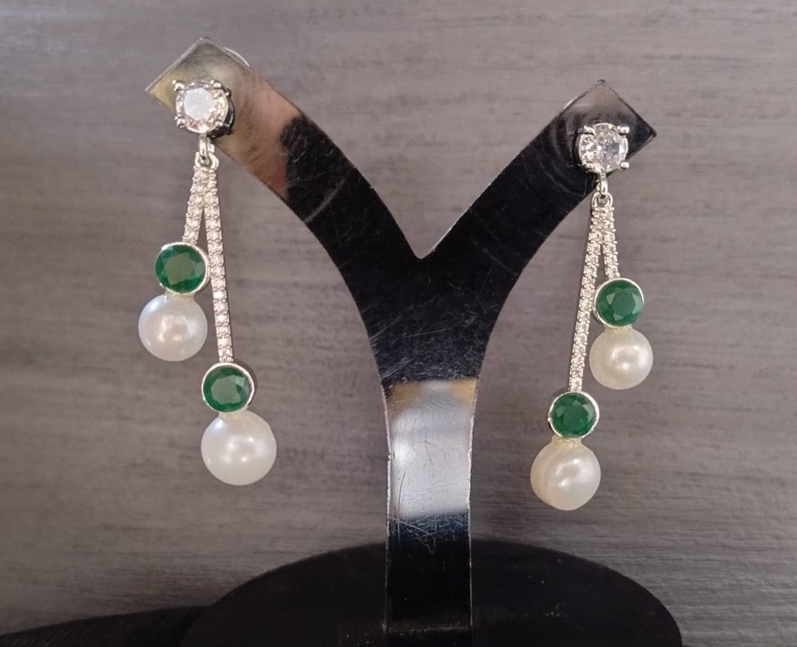 Real Natural Fresh Water Pearls Hangings (D.No PTOP129)