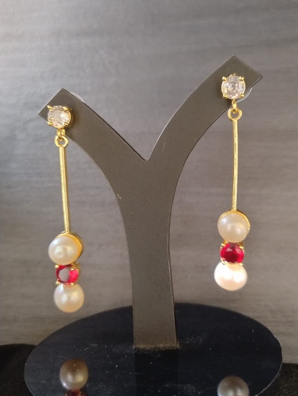 Real Natural Fresh Water Pearls Hangings (D.No PTOP130)