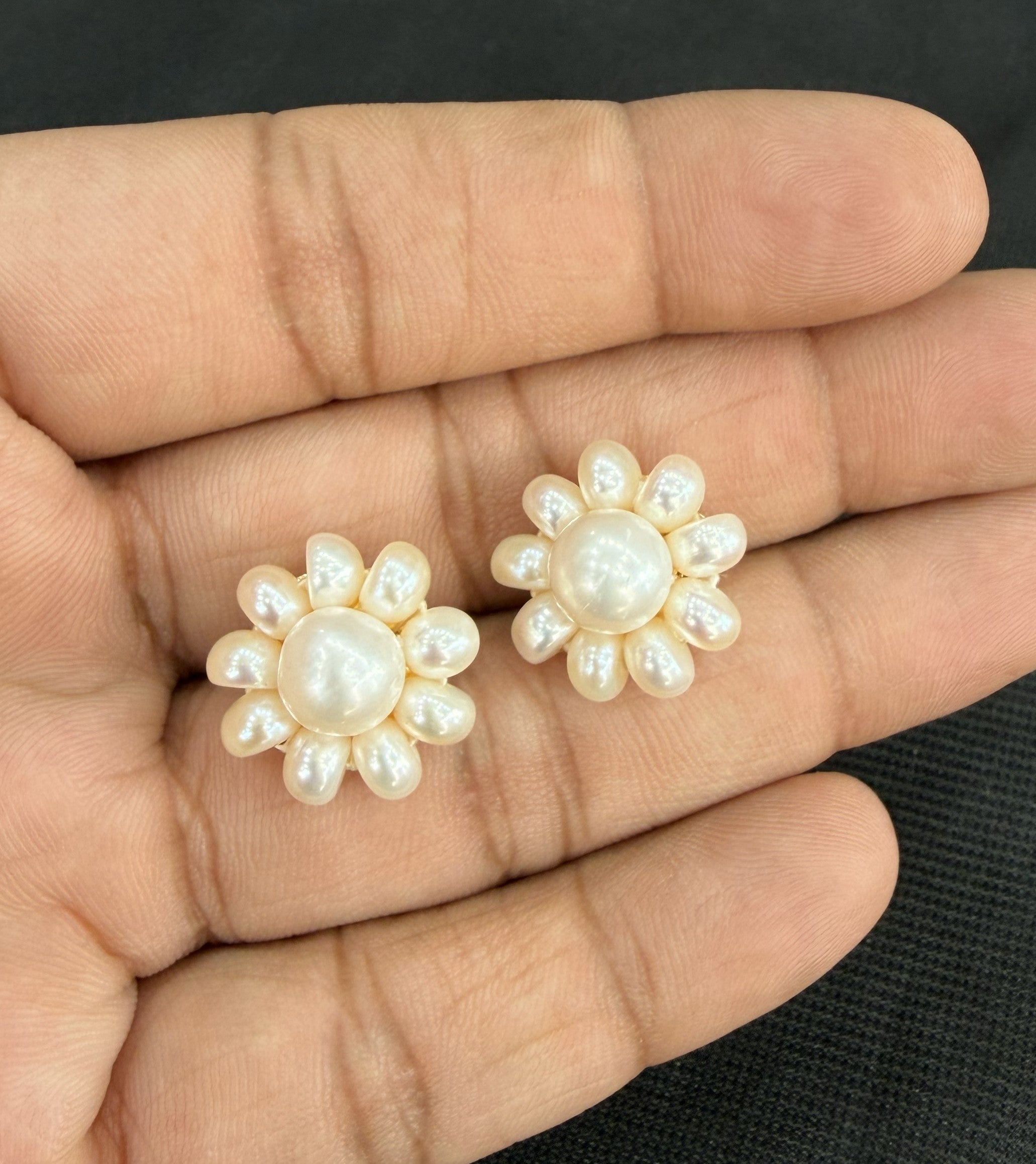 Authentic Real Natural Fresh Water Pearls Tops (D.No PTOP132)
