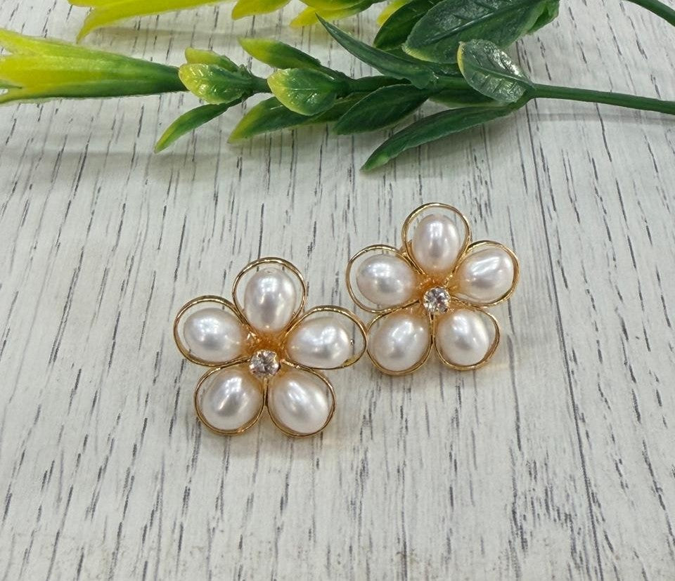Authentic Real Natural Fresh Water Pearls Tops (D.No PTOP139)