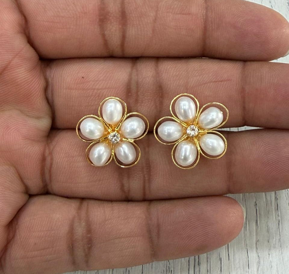 Authentic Real Natural Fresh Water Pearls Tops (D.No PTOP139)