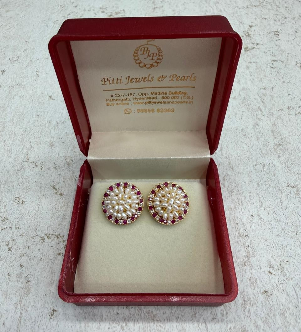 Real Pearls Tops With Certificate(D.No PTOP195)