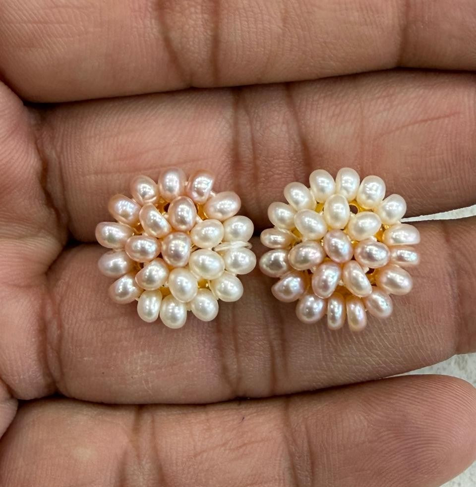 Real Pearls Tops With Certificate(D.No PTOP198)