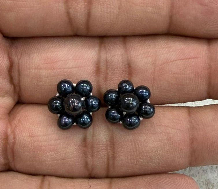 Real Black Pearls Tops With Certificate(D.No PTOP209)