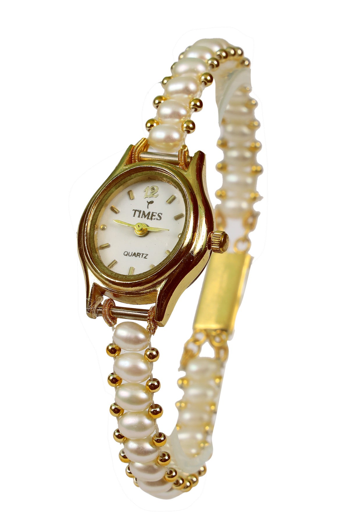 Designer Real Natural Fresh Water Pearl Watch With Certificate(D.No ADBLS109)