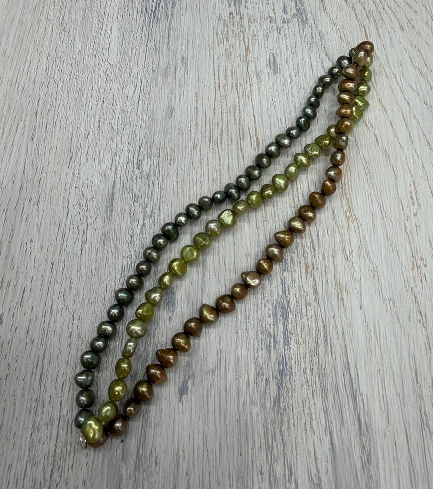Real Natural Fresh Water Pearl Bracelet With Certificate(D.No ADBLS303)