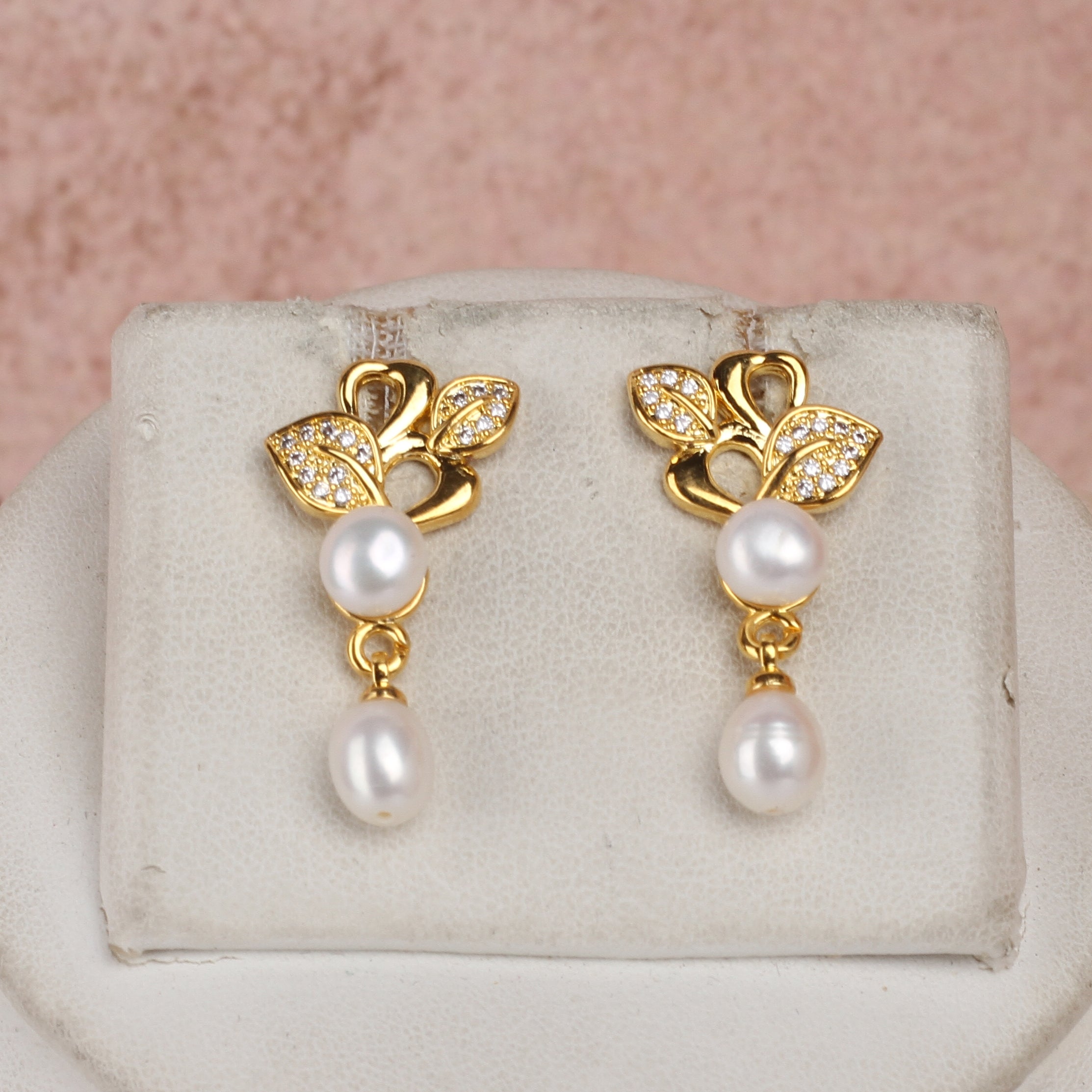 Real Natural Fresh Water Single String Small Size Pearls Set For Women With Certificate(D.No ADPRLS2330)