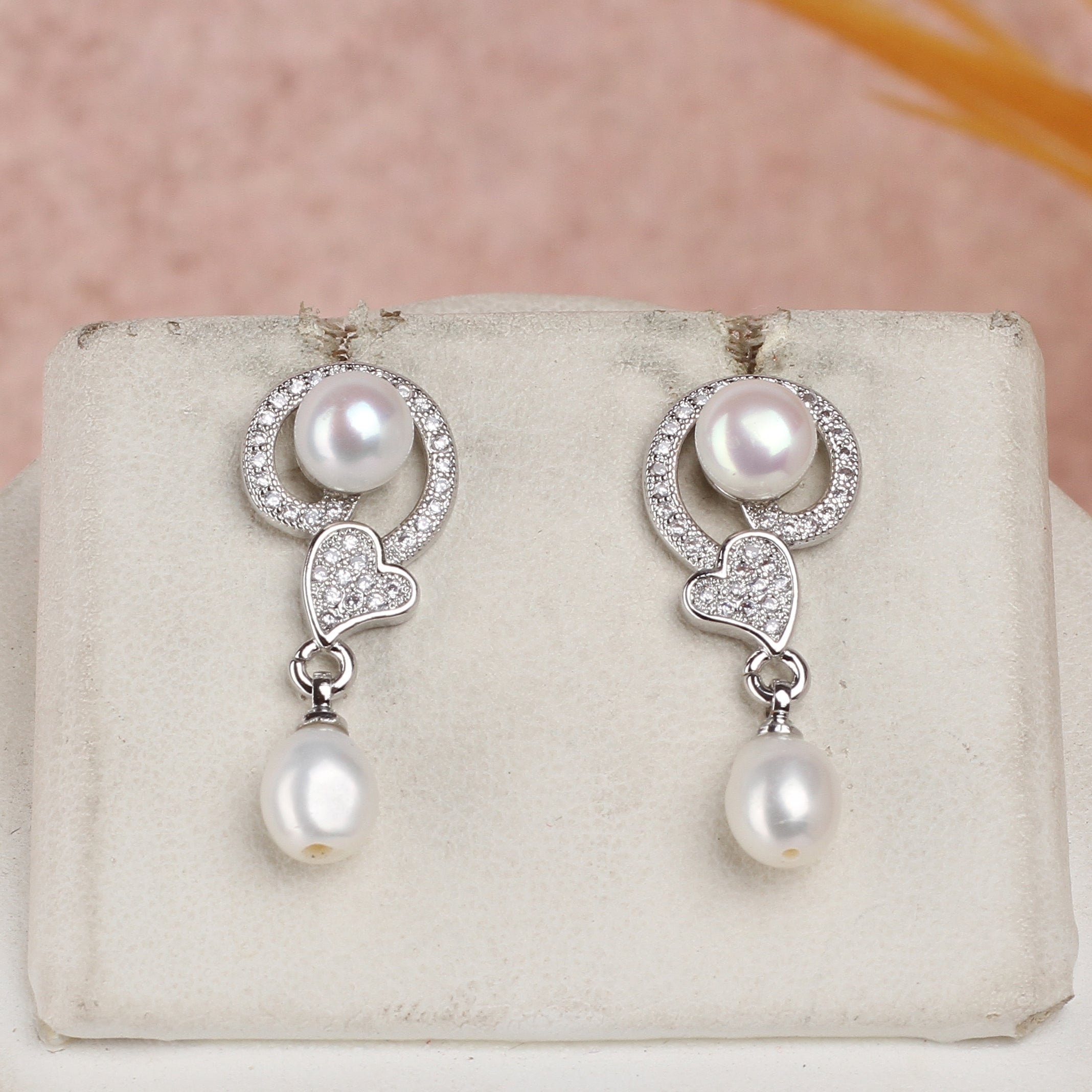Real Natural Fresh Water Single String Small Size Pearls Set For Women With Certificate(D.No ADPRLS2336)