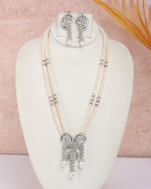 Real Natural Fresh Water Exclusive Pearls Set For Women With Certificate