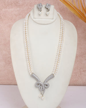 Real Natural Fresh Water Exclusive Pearls Set For Women With Certificate(