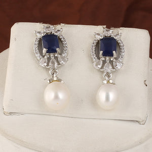 Authentic Real Natural Fresh Water Pearl Set For Women With Certificate(D.No ADPRLS2540)