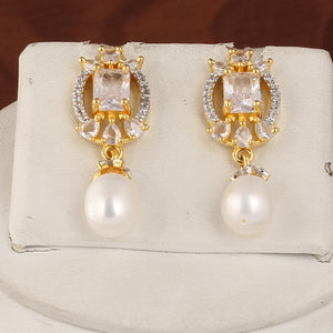 Authentic Real Natural Fresh Water Pearl Set For Women With Certificate(D.No ADPRLS2541)