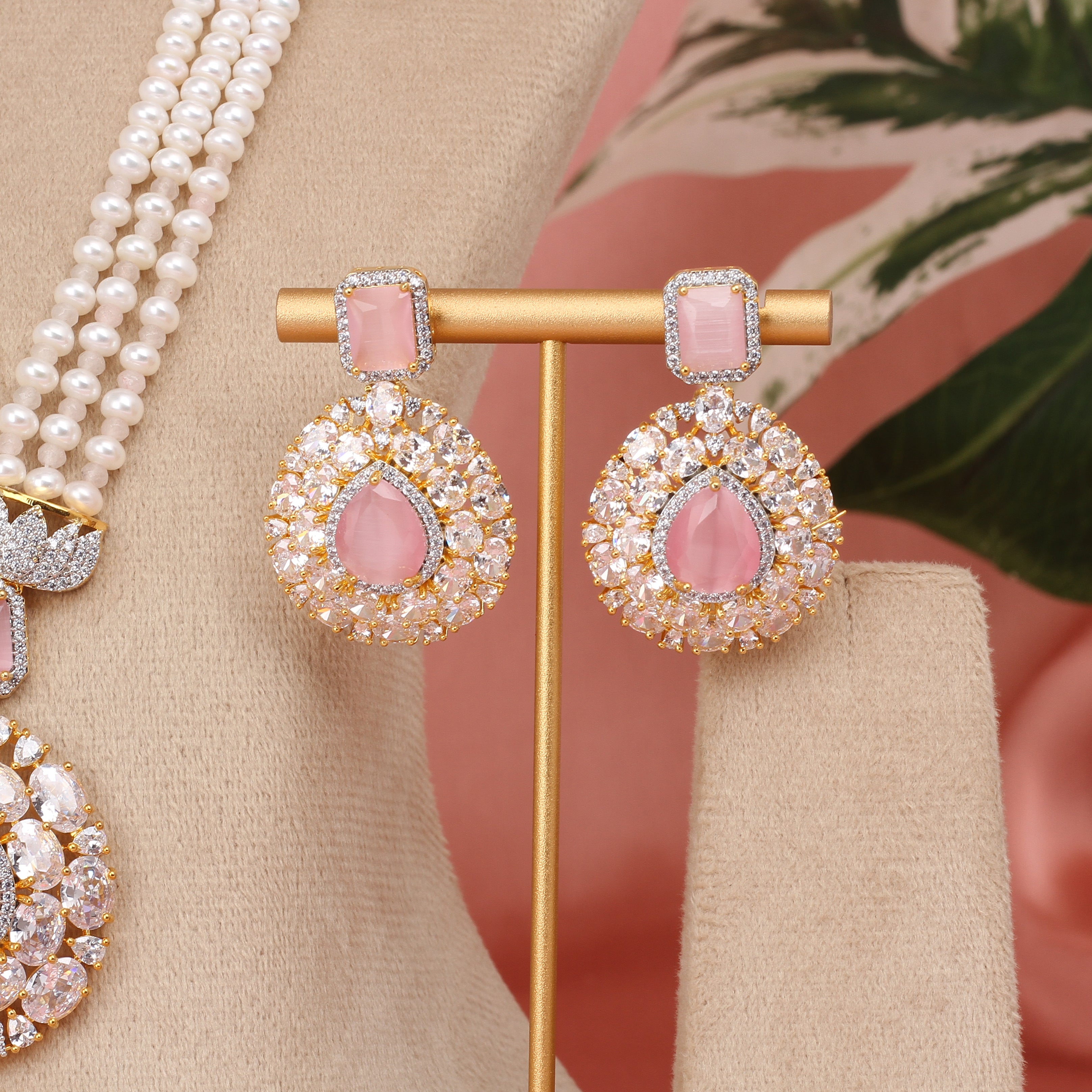 Authentic Hyderabadi Real Pearls Set For Women With Certificate(D.No ADPRLS2578)