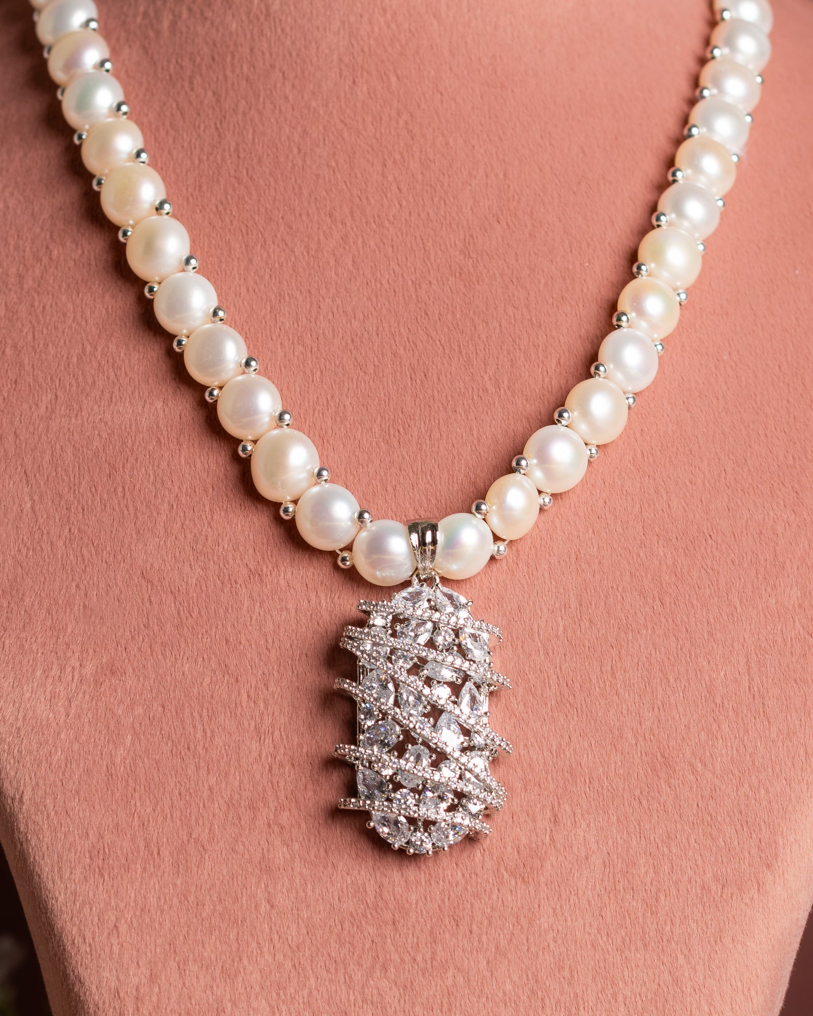 Authentic Hyderabadi Real Pearls Set For Women With Certificate(D.No ADPRLS2644)