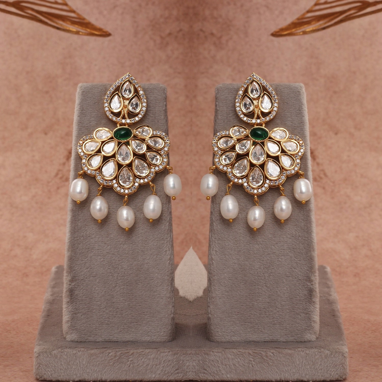 Authentic Hyderabadi Real Pearls Set For Women With Certificate(D.No ADPRLS2677)