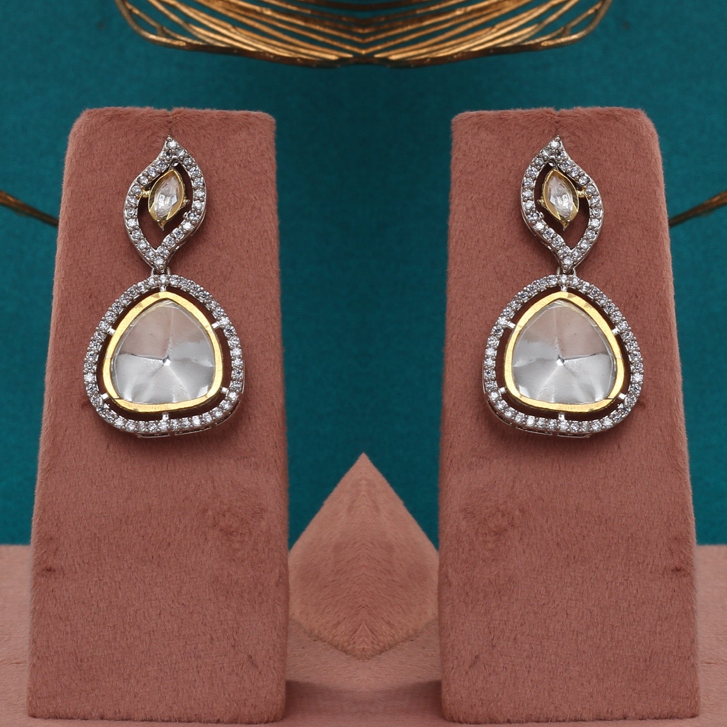 Authentic Hyderabadi Real Button Pearls Set For Women With Certificate(D.No ADPRLS2693)