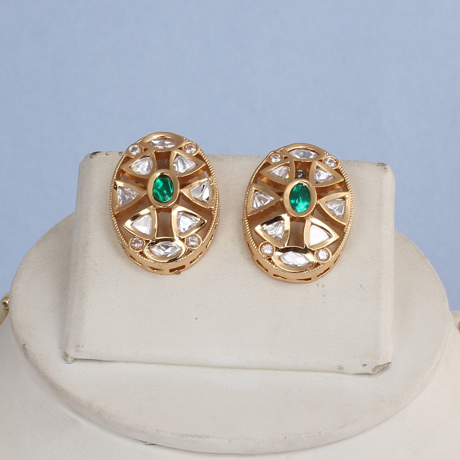 Authentic Hyderabadi Real Button Pearls Set For Women With Certificate(D.No ADPRLS2708)