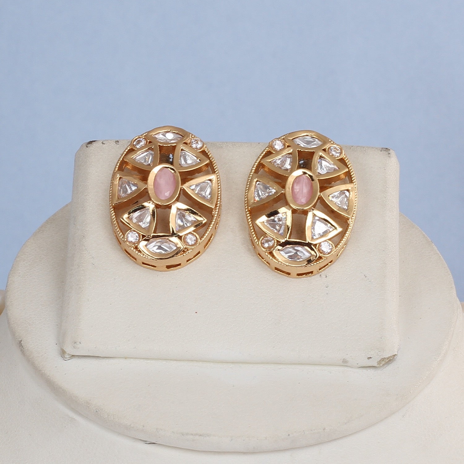 Authentic Hyderabadi Real Button Pearls Set For Women With Certificate(D.No ADPRLS2709)