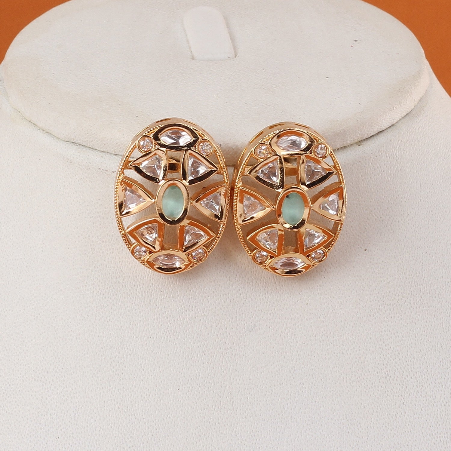 Authentic Hyderabadi Real Button Pearls Set For Women With Certificate(D.No ADPRLS2710)