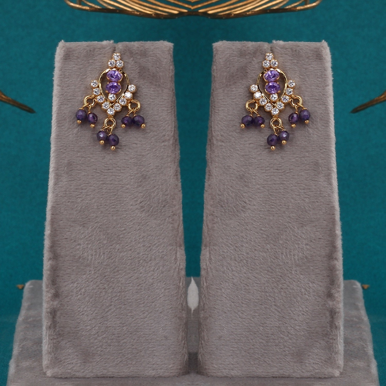 Handcrafted Double-String Authentic Pearl Jewelry Set With Certificate(D.No ADPRLS2766)