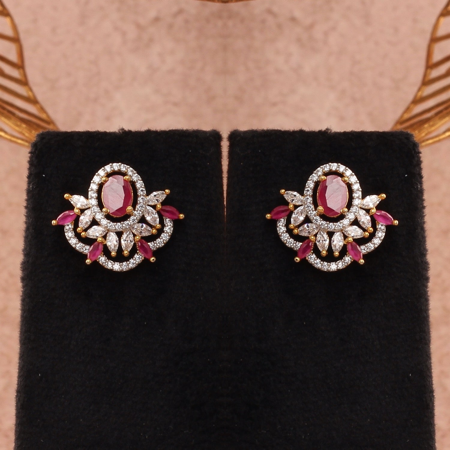 Authentic Real Natural Freshwater Pearls N Stone Brooch With Certificate(D.No ADPRLS2812)