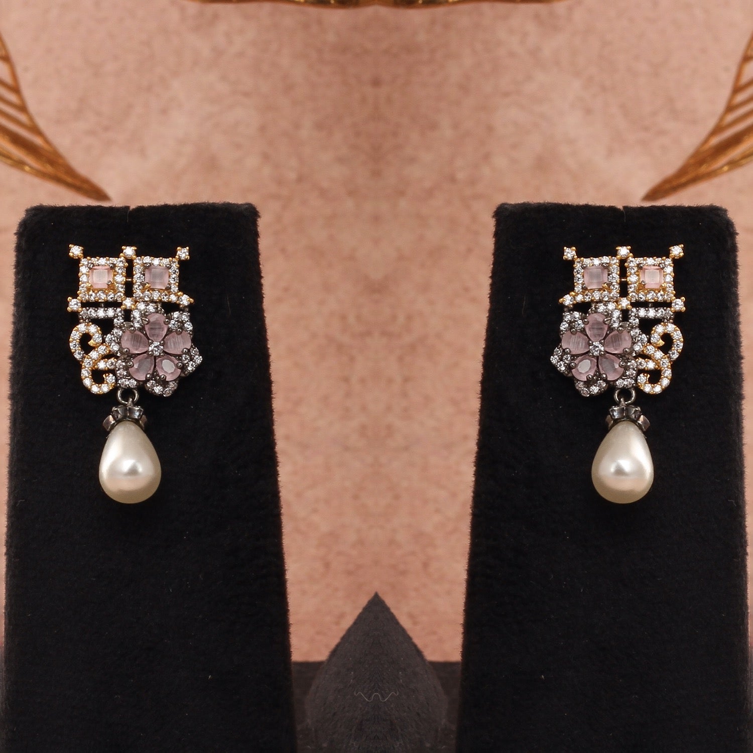 Authentic Real Natural Freshwater Pearls Necklace Set With Certificate(D.No ADPRLS2816)